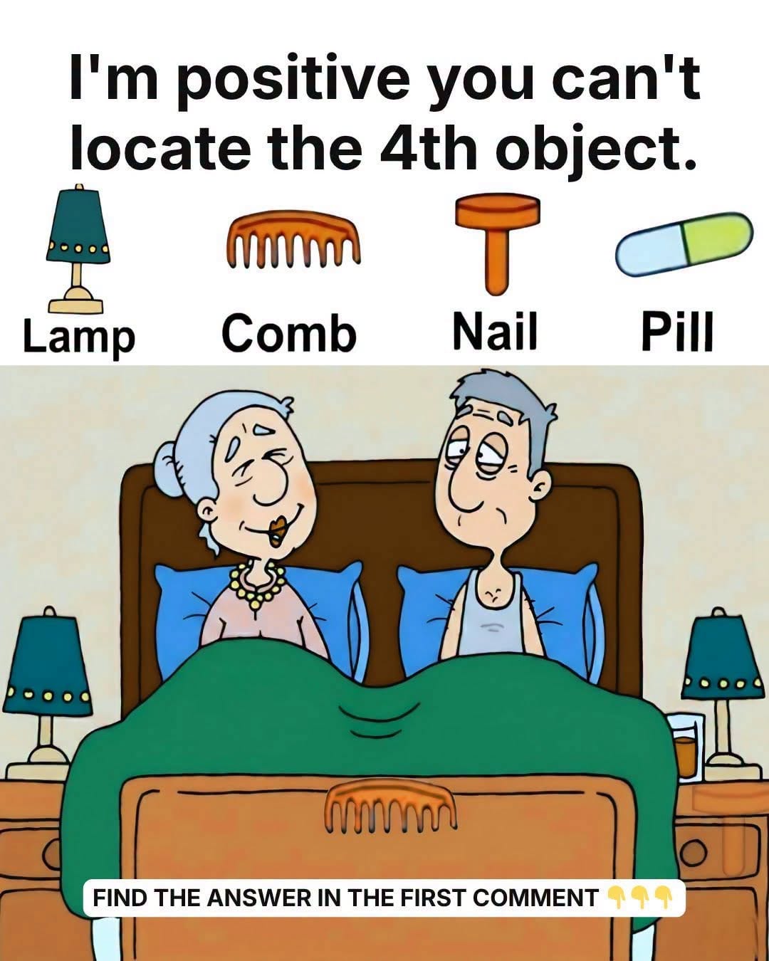 Only The Sharpest Eyes Can Find All Four Hidden Objects In This Tricky Puzzle