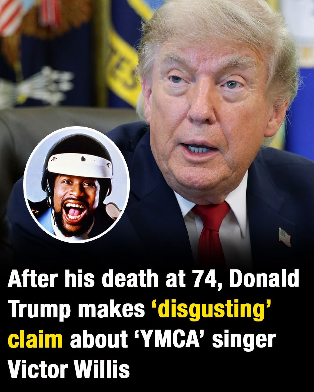 Victor Willis Legacy Dispute Erupts After Trump’s Claim About “YMCA” Sparks Backlash Following Singer’s Death