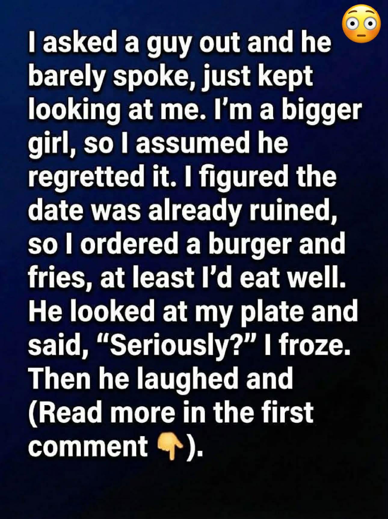 The Awkward First Date That Almost Ended Before It Truly Began