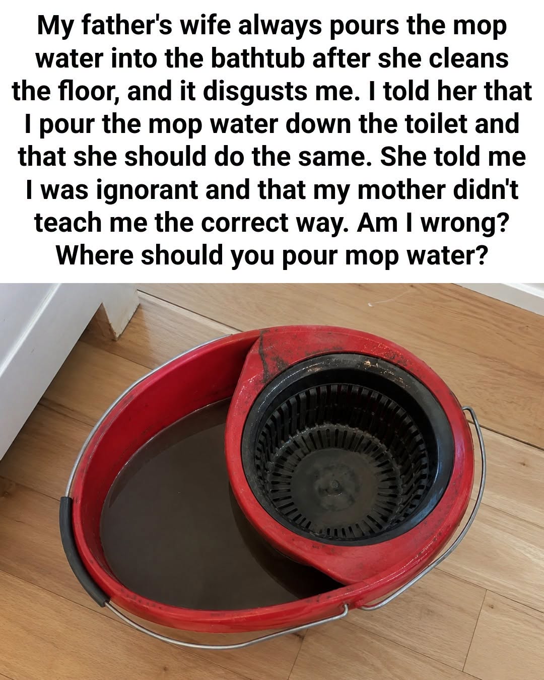 Most People Pour Dirty Mop Water In The Wrong Place And Don’t Even Realize It