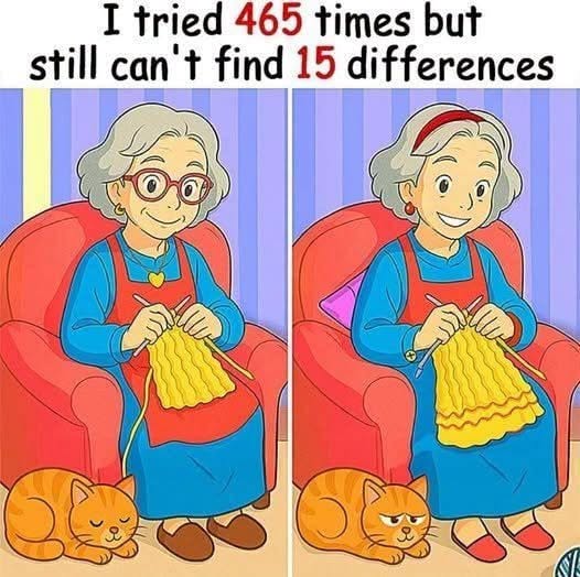 I Tried 465 Times… But Only Genius Eyes Can Find All 15 Hidden Differences