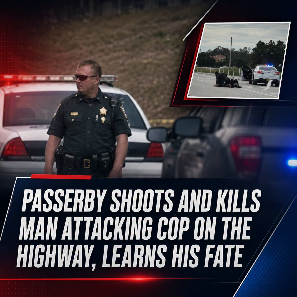 Bystander Who Opened Fire During Highway Attack Cleared After Fatal Shooting of Suspected Attacker