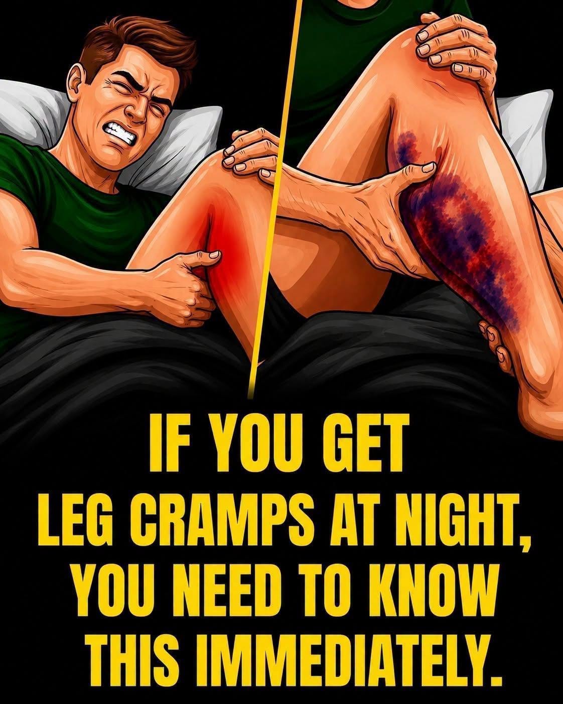 The Hidden Warning Behind Nighttime Leg Cramps That Many People Ignore