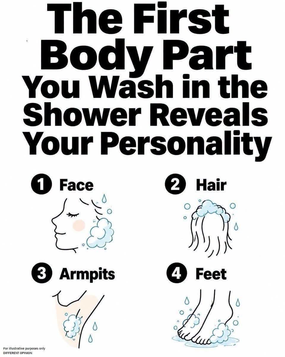 The First Thing You Wash in the Shower Could Reveal More About Your Personality Than You Think